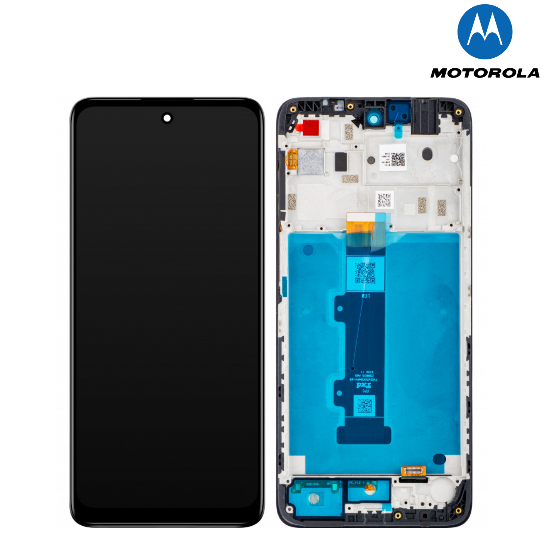 Motorola Edge 50, Peach Fuzz Service Pack LCD